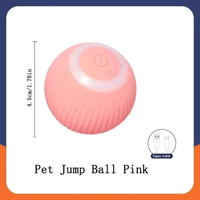 Pelota Interactiva Inteligente para Gatos - Recargable USB con Luz LED