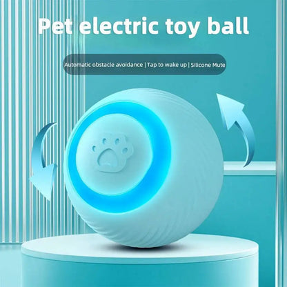 Pelota Interactiva Inteligente para Gatos - Recargable USB con Luz LED