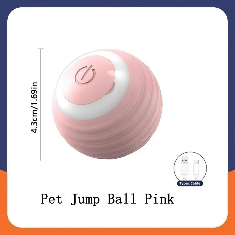 Pelota Interactiva Inteligente para Gatos - Recargable USB con Luz LED