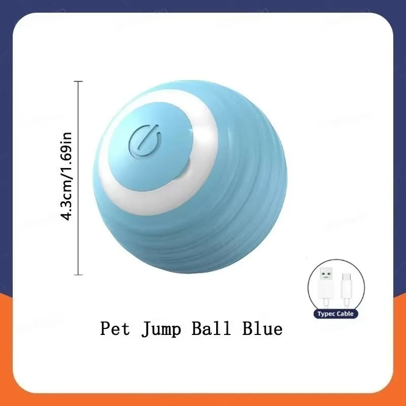 Pelota Interactiva Inteligente para Gatos - Recargable USB con Luz LED