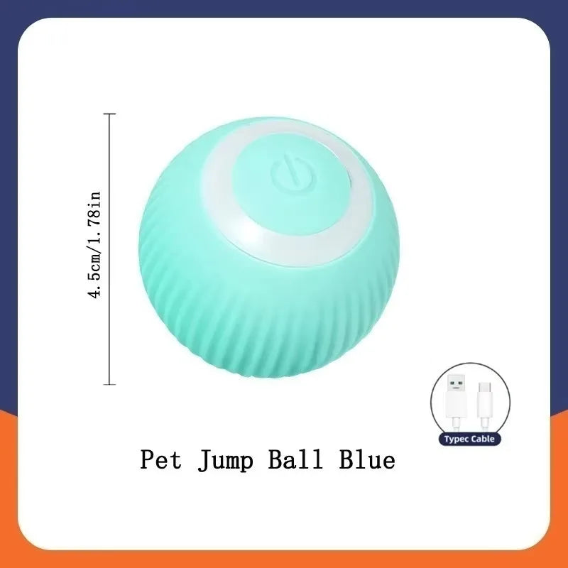 Pelota Interactiva Inteligente para Gatos - Recargable USB con Luz LED
