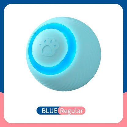 Pelota Interactiva Inteligente para Gatos - Recargable USB con Luz LED